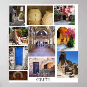 Poster de Crète, Grèce