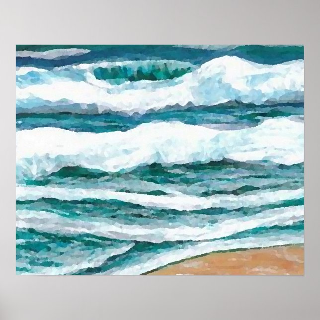 Poster de CricketDiane Ocean - Sable à mes pieds (Devant)