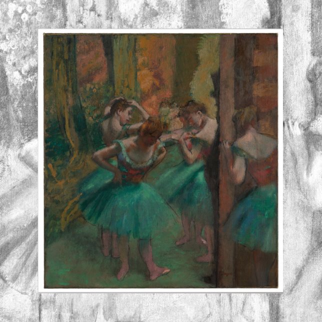 Poster de Dancers, Pink and Green de Edgar Degas (Créateur téléchargé)