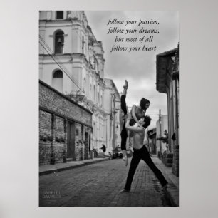 Poster de danse de ballet de Gabriel Davalos