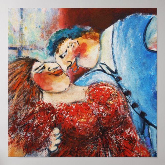 Poster de danse des amoureux (Devant)