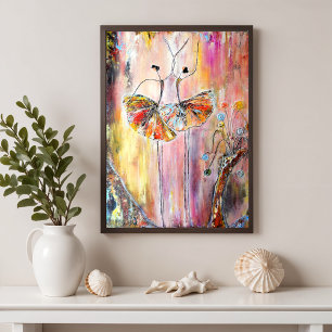 Poster de danse du printemps