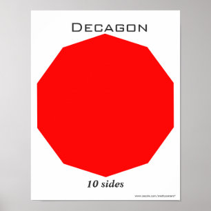 Poster de Decagon en Polygon