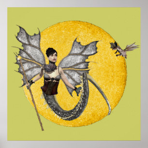 Poster de déesse Dragon