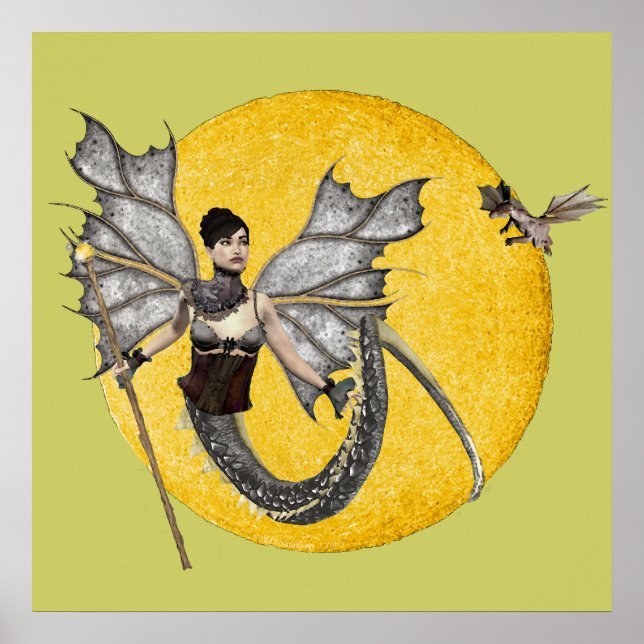 Poster de déesse Dragon (Devant)