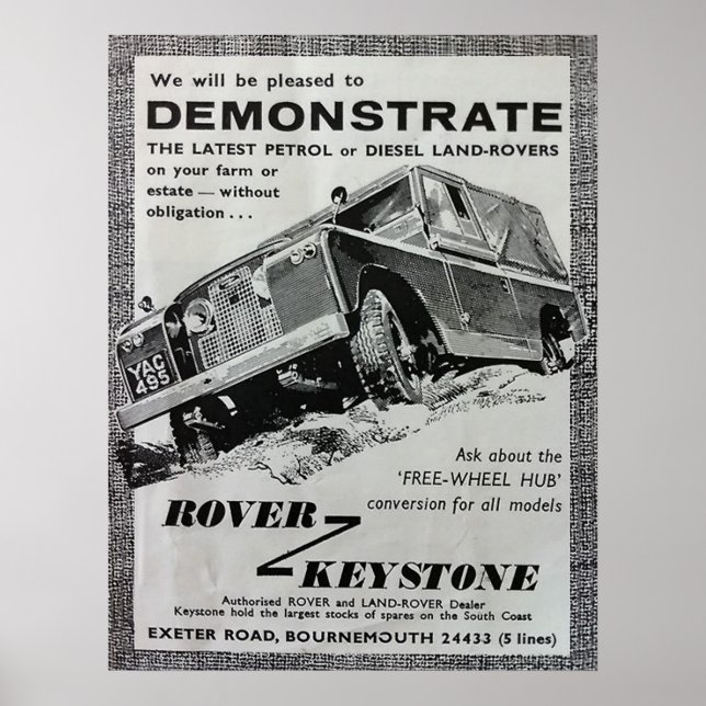 Poster de démonstration Keystone (Devant)