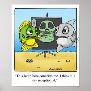 Poster de dessin drôle "Foggy Bottom"