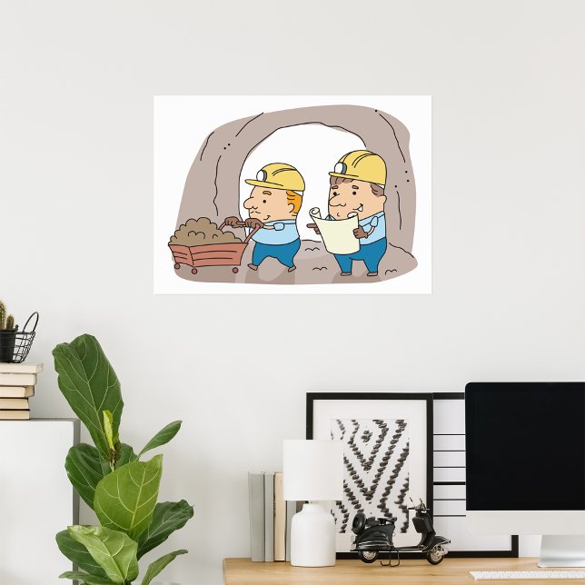 Poster de deux mineurs (Créateur téléchargé)