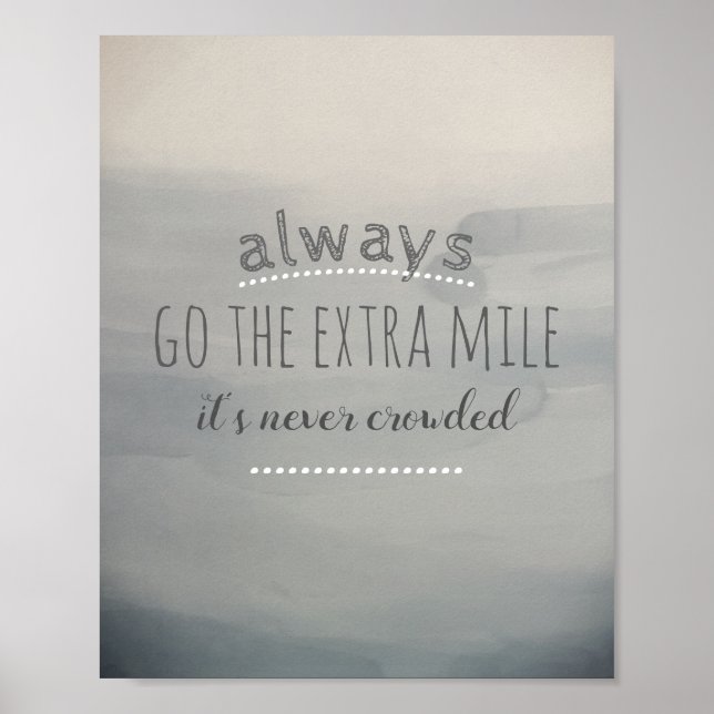 poster de devis de motivation aller le mille suppl (Devant)