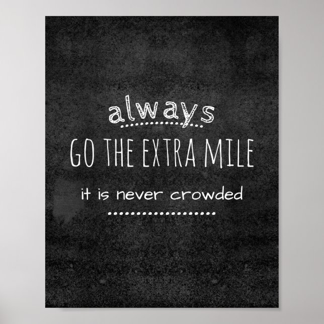 poster de devis de motivation aller le mille suppl (Devant)