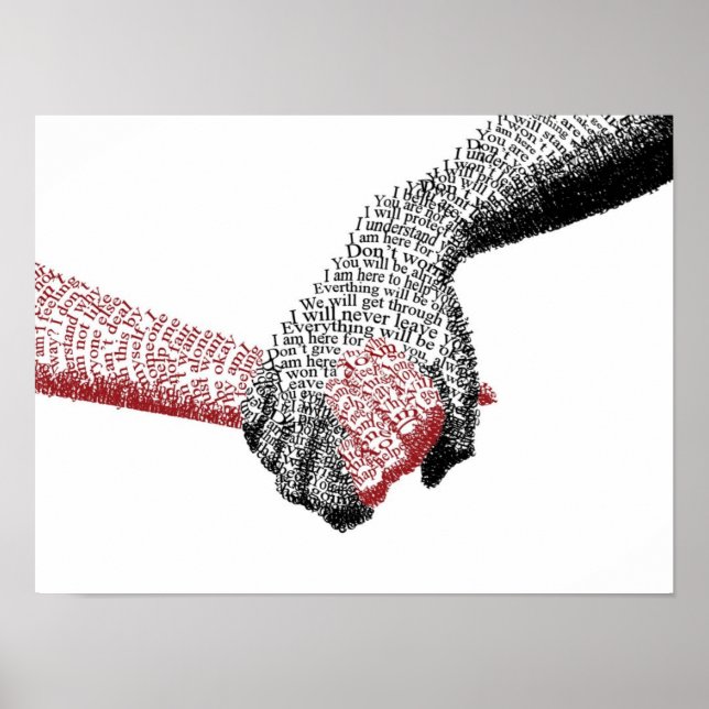 poster de devis typographique (Devant)