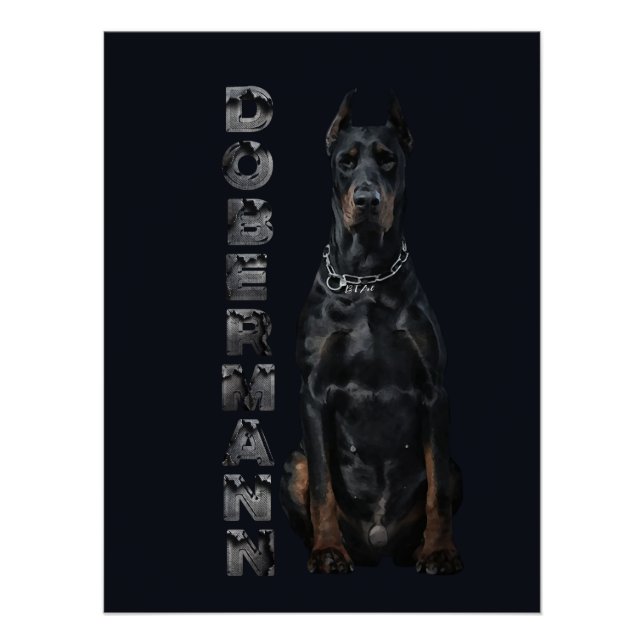 Poster de Doberman Pinscher (Devant)