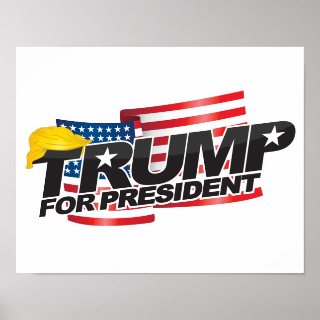Poster de Donald Trump pour le président (avec che (Devant)