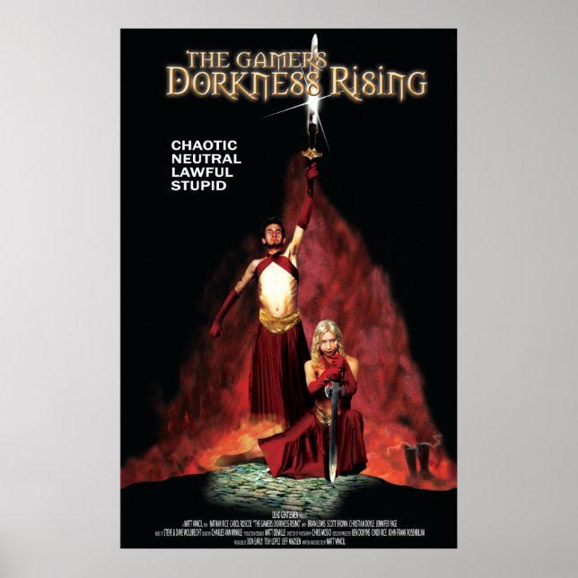 Poster de Dorkness Rising (Devant)