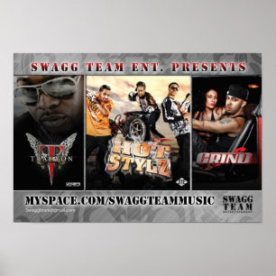 Poster de dos de l'équipe de Yung Joc Swagg