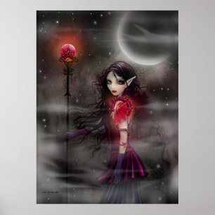 Poster de dragon Imaginaire de pierre de foudre