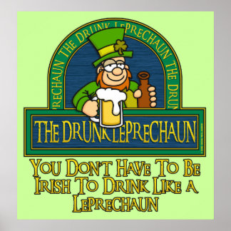 Poster de Drunk Leprechaun