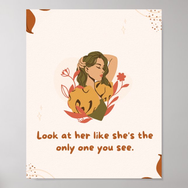 Poster De Femme Étonnante : Le Seul Que Vous Voyez (Devant)