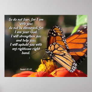 Poster de fleurs de tournesol Monarch Butterfly