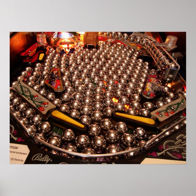 poster de flipper Multiball ! (Devant)