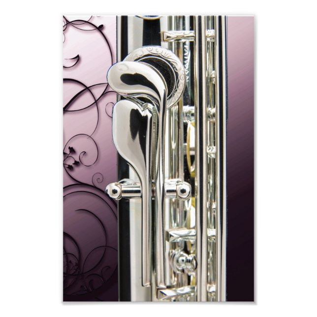 Poster de flute pour musicien de flute (Devant)