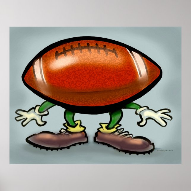 Poster de football (Devant)