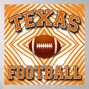 POSTER DE FOOTBALL TEXAS