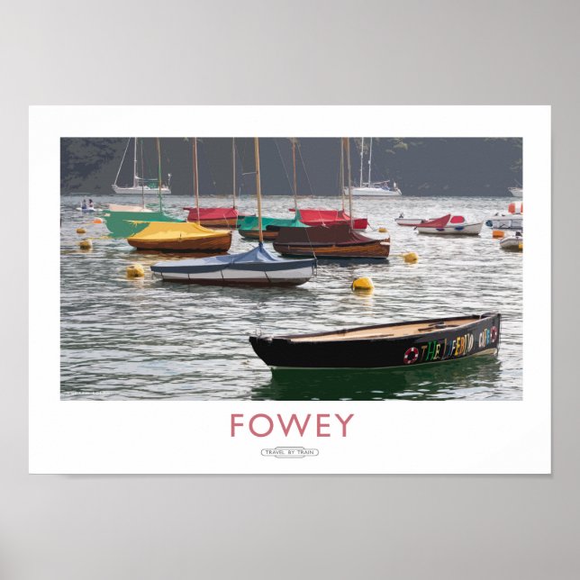 Poster de Fowey Railway (Devant)