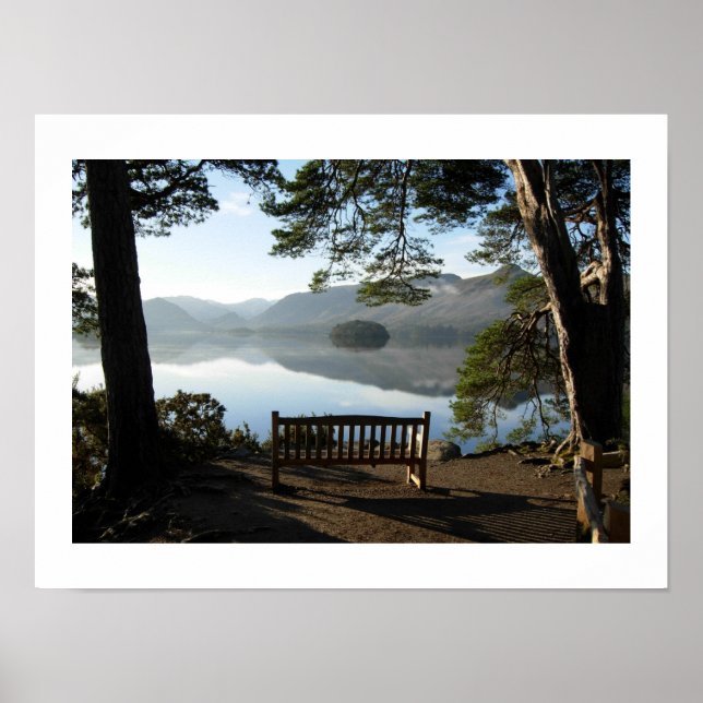 Poster de Friar's Crag sur Derwentwater (Devant)