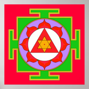 Poster de Ganesha Yantra