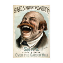Poster de Geo H White's Comedy Co Théâtre Vintage