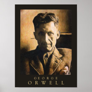 Poster de George Orwell
