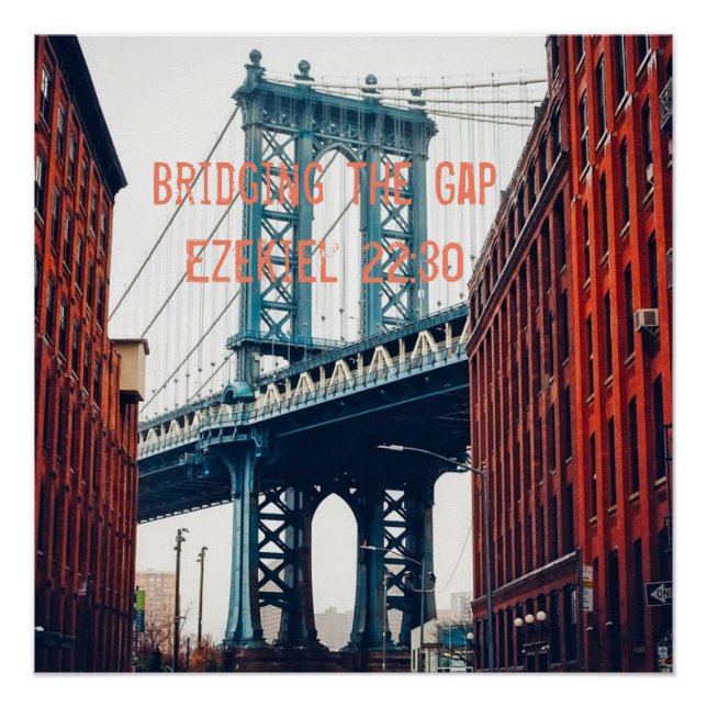 Poster de George Washington Bridge NYC (Devant)