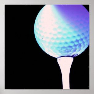 Poster de golf