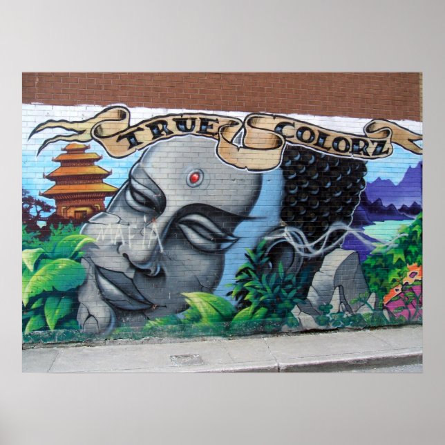 Poster de graffitis de Montréal (Devant)