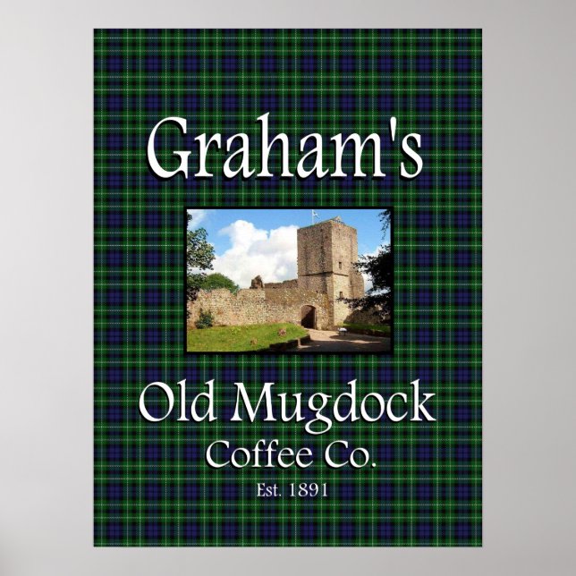 Poster de Graham's Old Mugdock Coffee Co. (Devant)