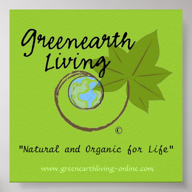 Poster de Greenearth Living (Devant)