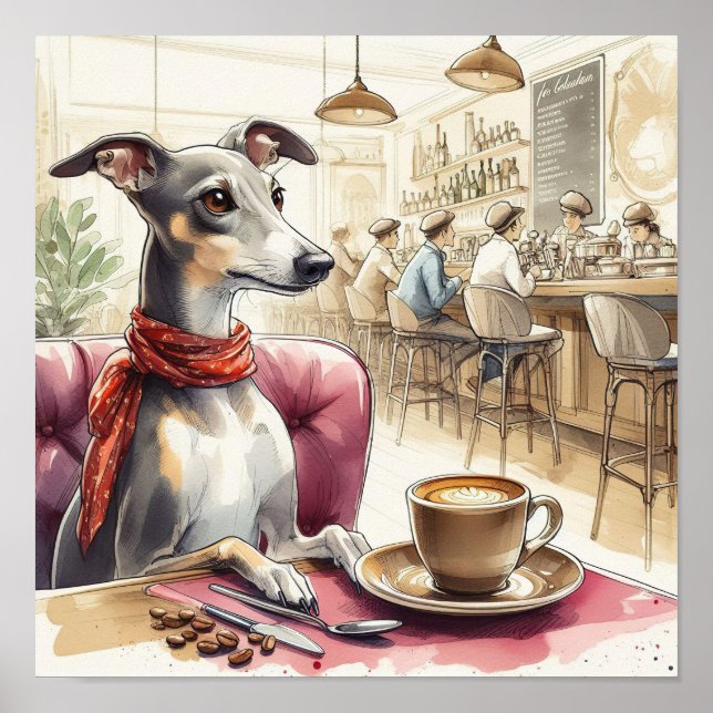 Poster de Greyhound's Coffee Time (Devant)