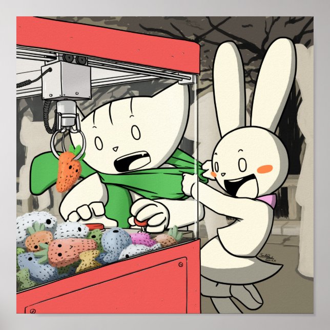 Poster de grue de la grue de la grue de Doki et Na (Devant)