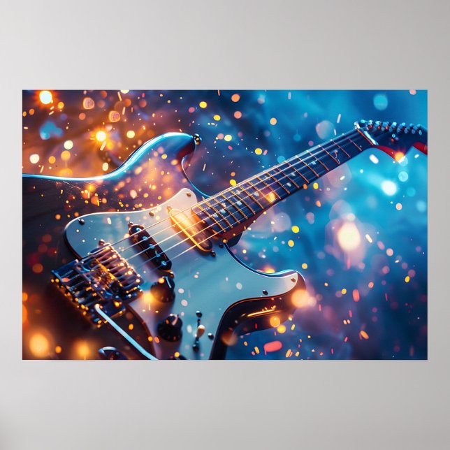 Poster de guitare (Devant)