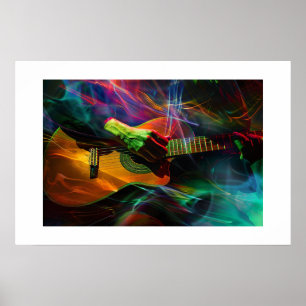Poster de guitare