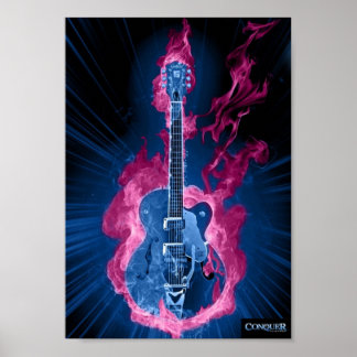 Poster de Guitare Conquer
