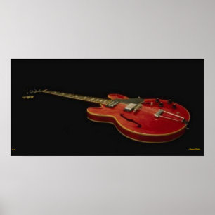 Poster de guitare occidentale