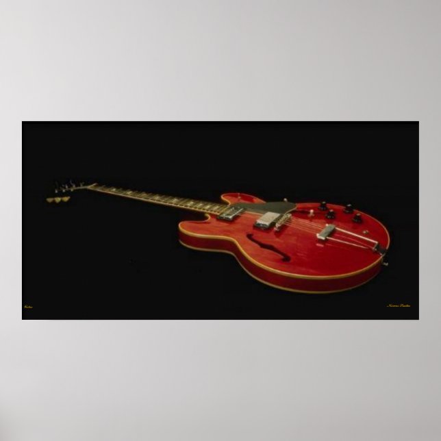 Poster de guitare occidentale (Devant)