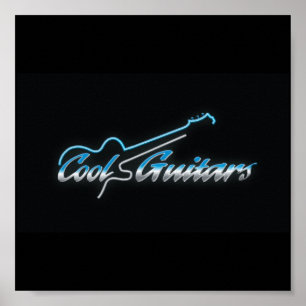 Poster de Guitares cool