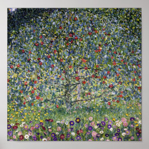 Poster de Gustav Klimt Apple Tree Apple Tree