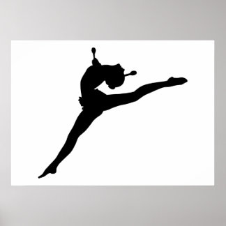 Poster de gymnastique rythmique