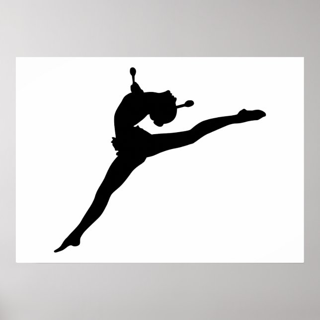 Poster de gymnastique rythmique (Devant)