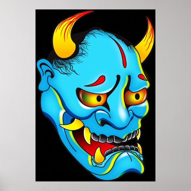 Poster de Hannya Demon Mask (Devant)