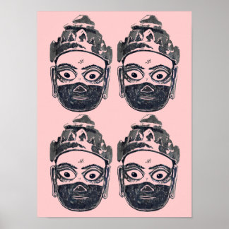 Poster de Hanuman Pop Art